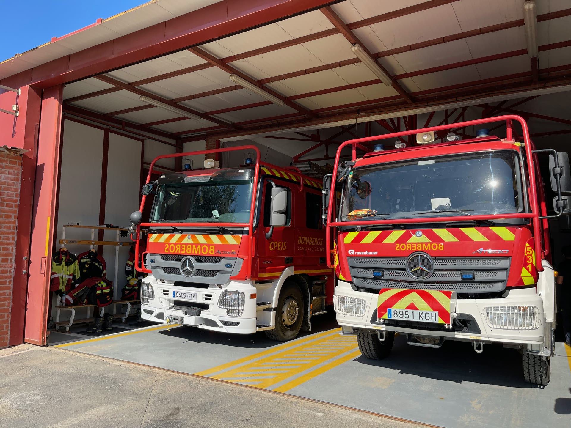 Parque de bomberos de Toledo
