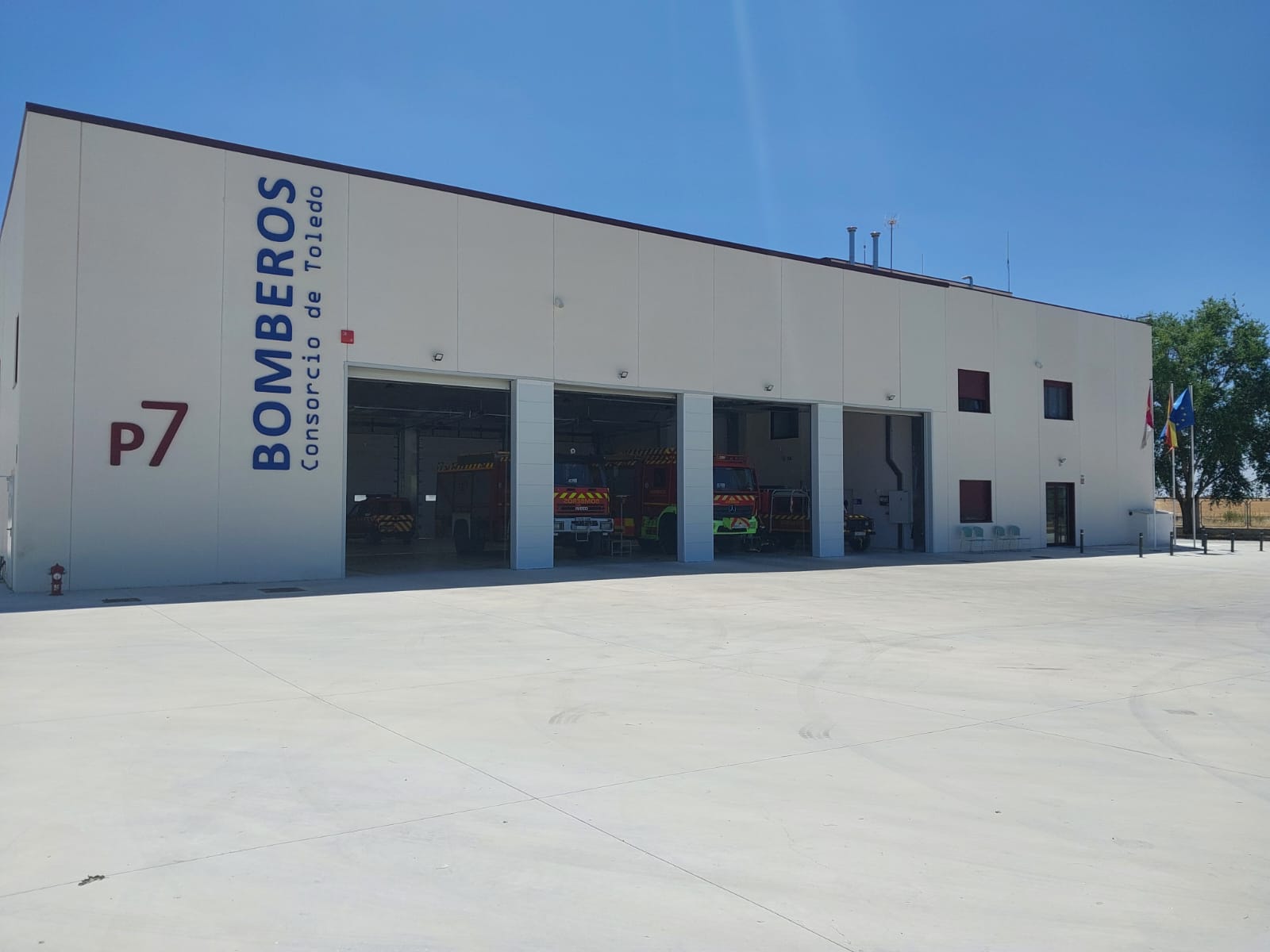 Parque de bomberos de Villarrubia de Santiago
